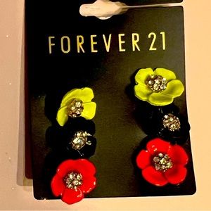Forever 21-3 sets of women’s earrings